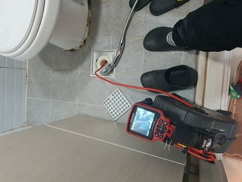 부산 동구 하수구막힘 범일동 하수구막힘 배관 CCTV 촬영으로 당일 원인 찾기